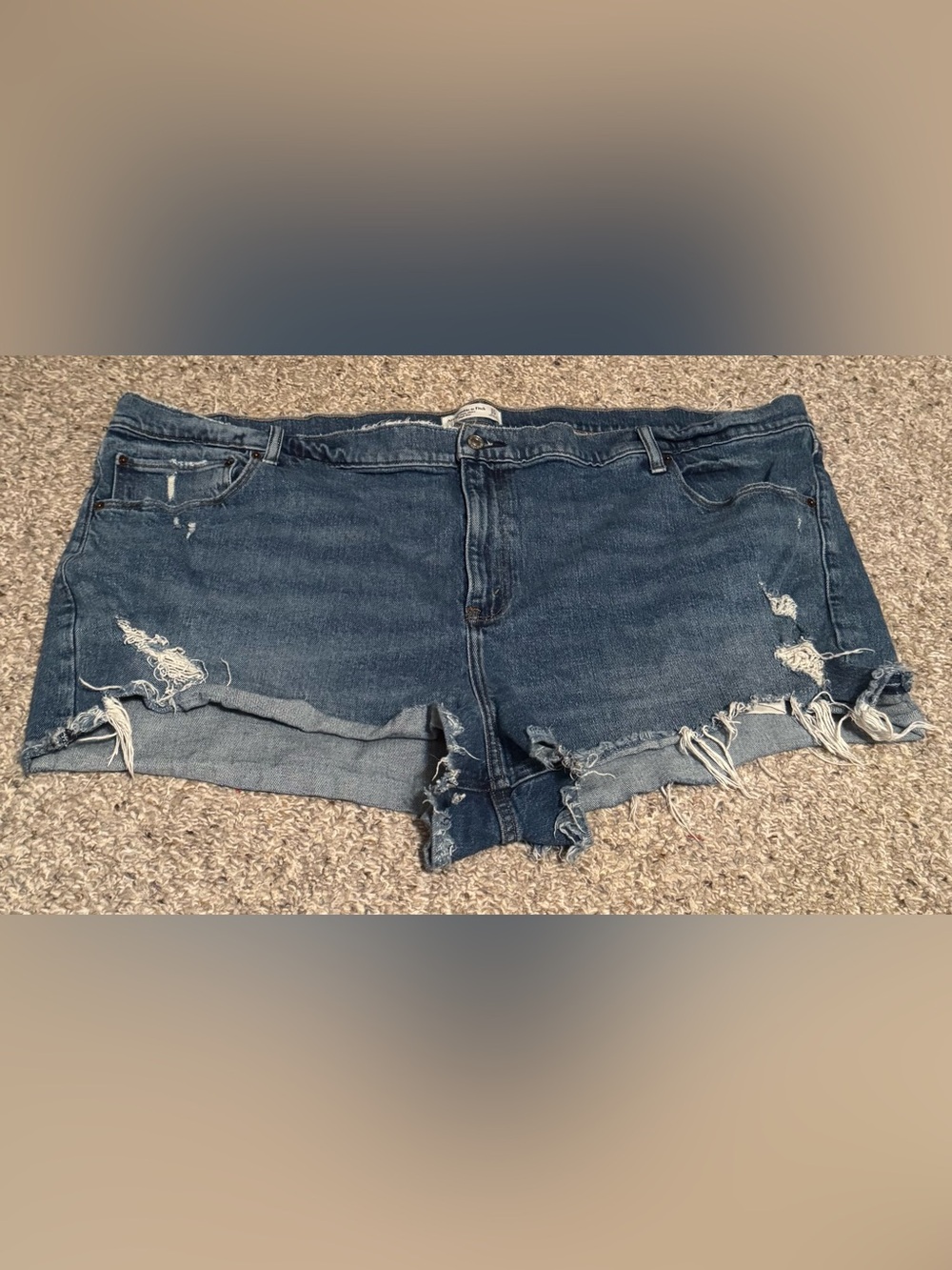 Abercrombie & Fitch High Rise Mom Shorts 37/24